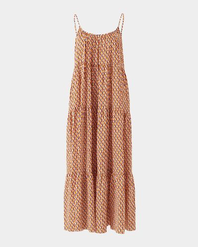 Melissa Odabash Electra Tiered Maxi Dress