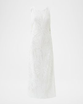 Melissa Odabash Jada Palm Lace Maxi Dress
