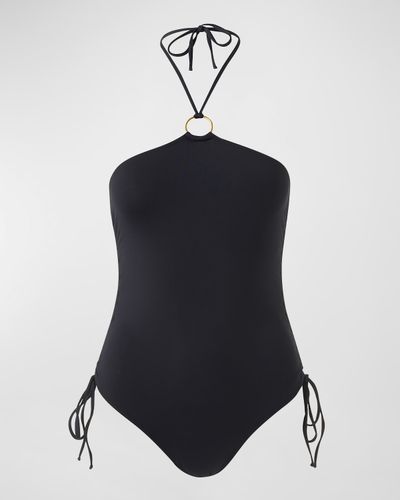 Melissa Odabash Madeira Halter One-Piece Swimsuit