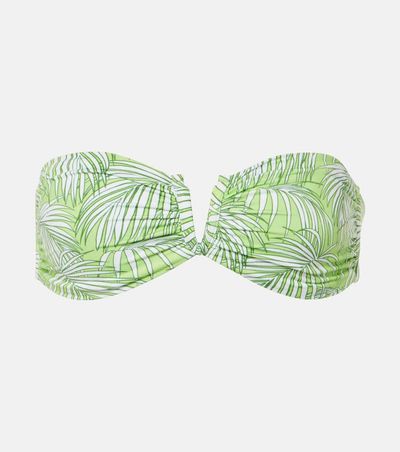 Melissa Odabash Melissa Odabash Alba printed bandeau bikini top