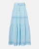 Melissa Odabash Melissa Odabash Alessia broderie anglaise cotton maxi skirt - 1