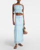 Melissa Odabash Melissa Odabash Alessia broderie anglaise cotton maxi skirt - 2