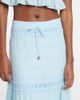 Melissa Odabash Melissa Odabash Alessia broderie anglaise cotton maxi skirt - 4