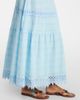 Melissa Odabash Melissa Odabash Alessia broderie anglaise cotton maxi skirt - 5