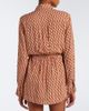 Melissa Odabash Melissa Odabash Ariel belted printed shirt - 5