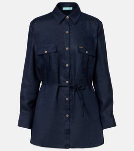 Melissa Odabash Melissa Odabash Ariel linen shirt