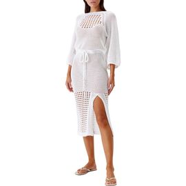 Melissa Odabash Melissa Odabash Brooke Open Knit Sheer Cover-Up Dress