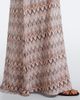 Melissa Odabash Melissa Odabash Charlotte chevron knitted maxi dress - 6
