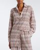 Melissa Odabash Melissa Odabash Daria chevron knitted shirt - 2