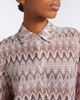 Melissa Odabash Melissa Odabash Daria chevron knitted shirt - 3