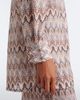 Melissa Odabash Melissa Odabash Daria chevron knitted shirt - 4