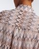 Melissa Odabash Melissa Odabash Daria chevron knitted shirt - 5