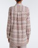 Melissa Odabash Melissa Odabash Daria chevron knitted shirt - 6
