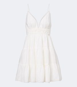 Melissa Odabash Melissa Odabash Dulcie crochet-trimmed minidress