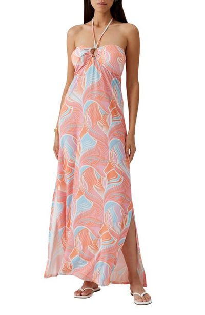Melissa Odabash Melissa Odabash Harriet Halter Cover-Up Maxi Dress