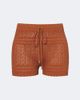 Melissa Odabash Melissa Odabash Helena pointelle cotton shorts - 1