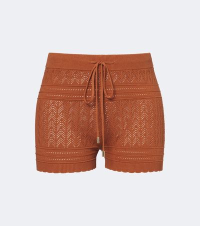Melissa Odabash Melissa Odabash Helena pointelle cotton shorts