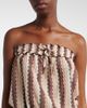 Melissa Odabash Melissa Odabash Isla strapless striped minidress - 3