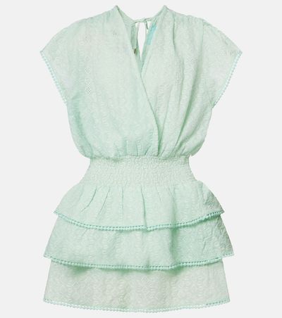 Melissa Odabash Melissa Odabash Jess embroidered cotton minidress