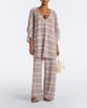 Melissa Odabash Melissa Odabash Josie chevron knitted kaftan - 7