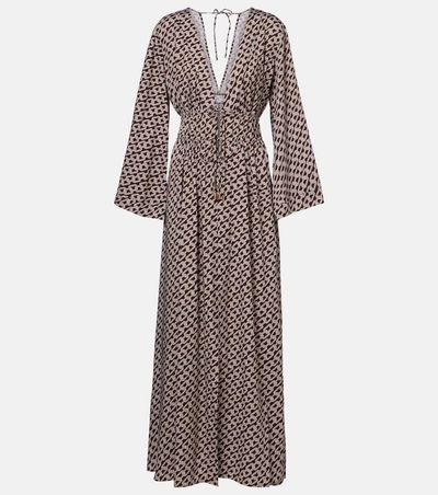 Melissa Odabash Melissa Odabash Maja printed kaftan