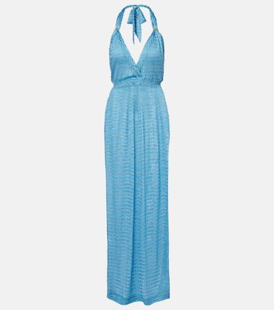 Melissa Odabash Melissa Odabash Mariah lamé maxi dress