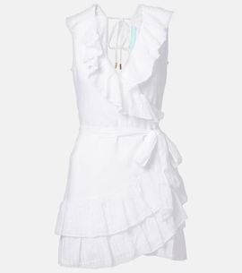 Melissa Odabash Melissa Odabash Molly open-back cotton minidress