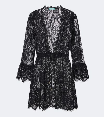 Melissa Odabash Melissa Odabash Naia cotton-blend lace beach cover-up