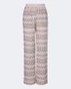 Melissa Odabash Melissa Odabash Olivia chevron knitted wide-leg pants - 1