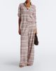 Melissa Odabash Melissa Odabash Olivia chevron knitted wide-leg pants - 2