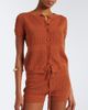 Melissa Odabash Melissa Odabash Polly pointelle cotton cardigan - 2