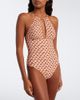 Melissa Odabash Melissa Odabash Surfside cutout printed swimsuit - 2
