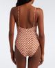 Melissa Odabash Melissa Odabash Surfside cutout printed swimsuit - 5