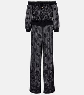 Melissa Odabash Melissa Odabash Tully crochet jumpsuit