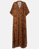 Melissa Odabash Melissa Odabash Vanessa leopard-print kaftan - 1