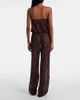 Melissa Odabash Melissa Odabash Viv off-shoulder cotton-blend jumpsuit - 3