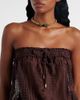 Melissa Odabash Melissa Odabash Viv off-shoulder cotton-blend jumpsuit - 4