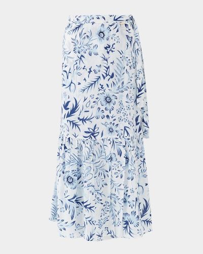 Melissa Odabash Monroe Wrap Coverup Maxi Skirt