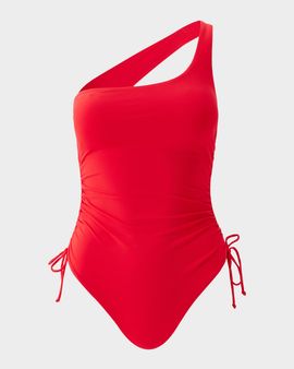 Melissa Odabash Polynesia Asymmetric One-Piece Swimsuit