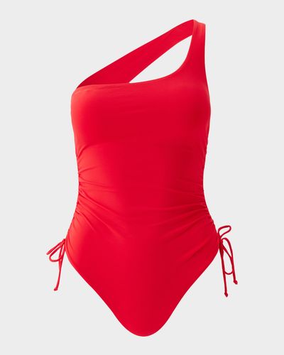 Melissa Odabash Polynesia Asymmetric One-Piece Swimsuit