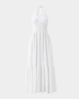 Melissa Odabash Shay Halter Maxi Dress