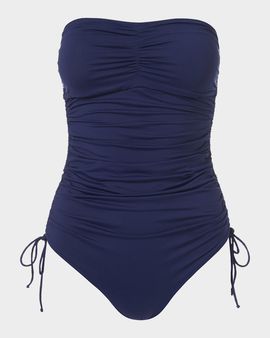 Melissa Odabash Sydney Ruched Bandeau One-Piece Swimsuit