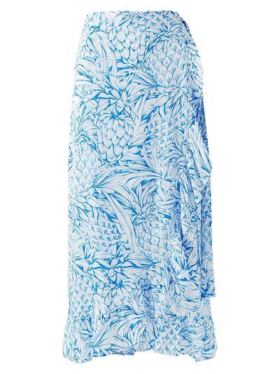 Melissa Odabash Women's Danni Wrap Midi-Skirt