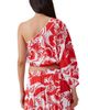 Melissa Odabash Women's High Summer Rania Printed One-Shoulder Top - 4
