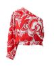 Melissa Odabash Women's High Summer Rania Printed One-Shoulder Top - 5