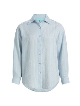 Melissa Odabash Women's Ziggy Oversized Shirt