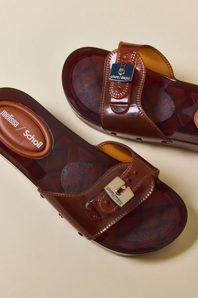 Melissa,Dr. Scholl's Melissa,Dr. Scholl's Melissa X Dr. Scholl's Pescura Jelly Slide Sandal, Women's at Urban Outfitters