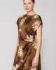 MELLODAY MELLODAY Cap Sleeve Satin Midi Dress - 4