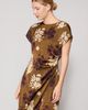 MELLODAY MELLODAY Cap Sleeve Satin Midi Dress - 5
