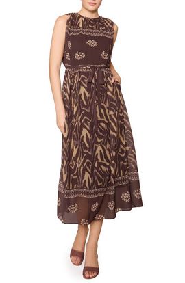 MELLODAY MELLODAY Mixed Print Sleeveless Woven Dress